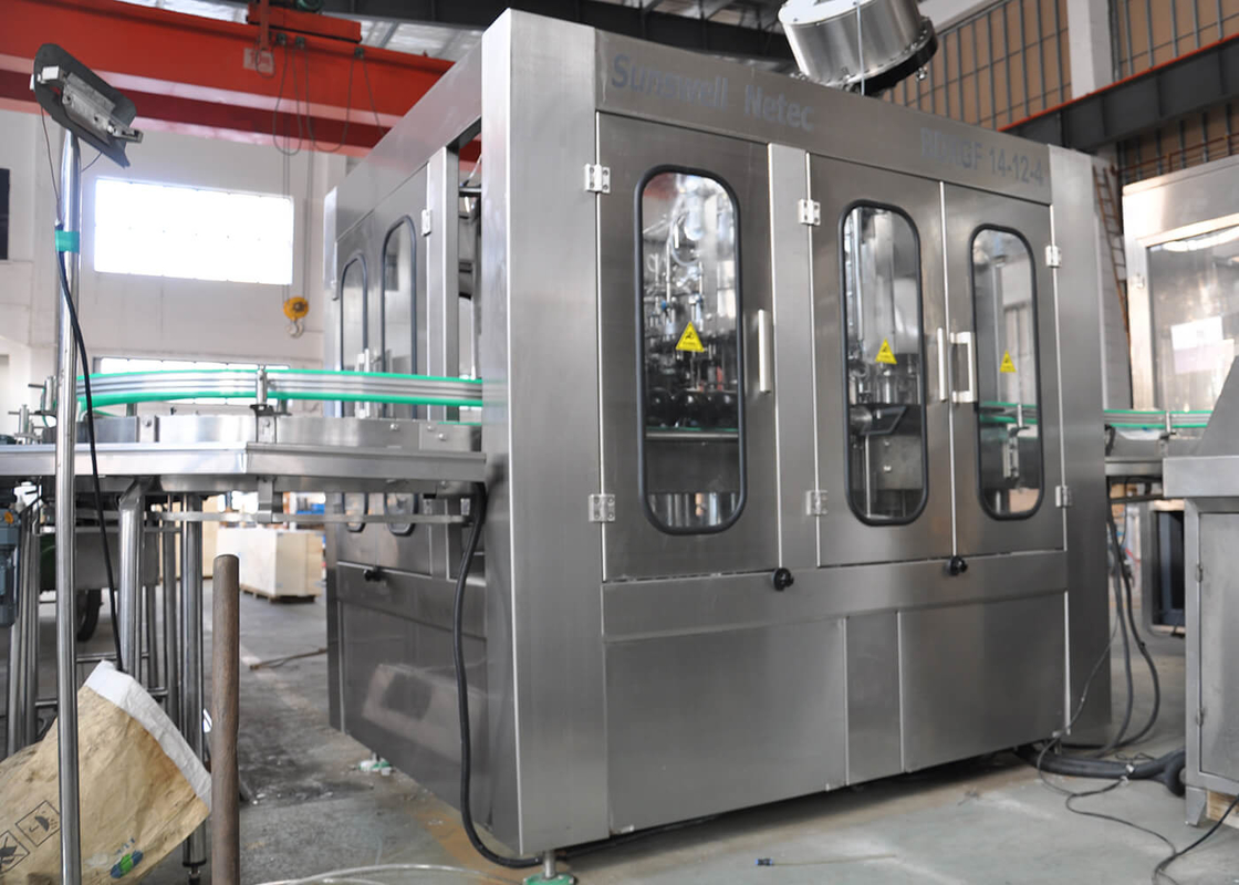 3000BPH - 24000BPH Automatic Carbonated Filling Machine For PET / Glass Bottle