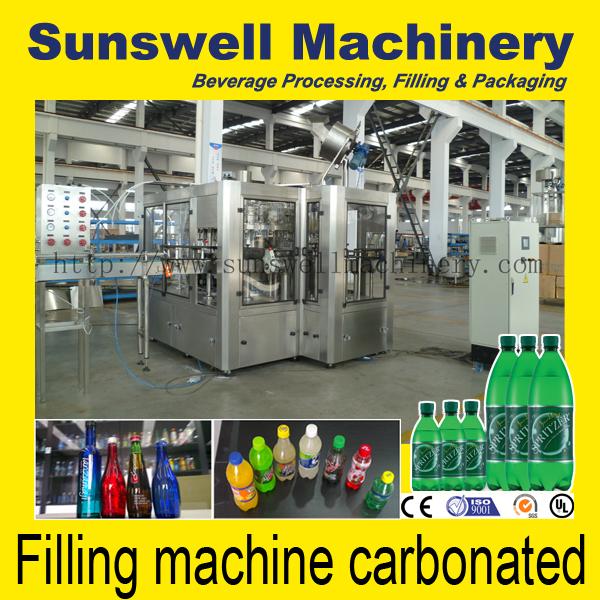Soft Drink Bottling Carbonated Filling Machine