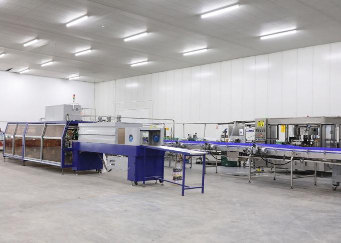 Download Metal Shrink Packaging Equipment Full Automatic Half Tray ...