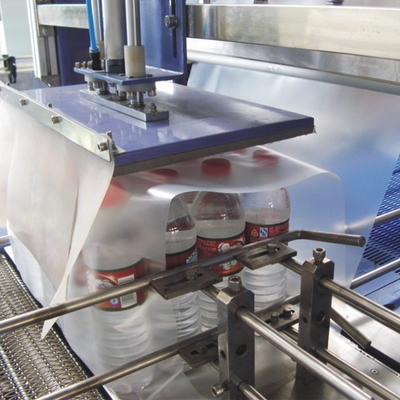 Plastic Film Heat Shrinking Wrapping Packaging Machine With Shrink Tunnel