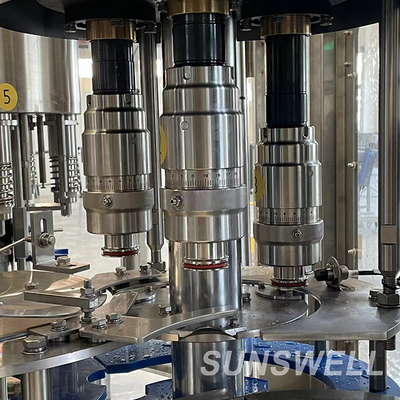 Rotary Type Spring Water Rinsing Bottling Capping Monoblock Production Line Machine