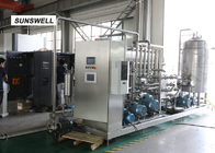 Continuous Syrup Control Not Cold Bottle Filling Machine  For Sparkling Beverage