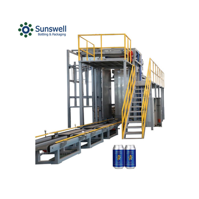 Good Price Glass Bottle Tin Can Depalletizing System Empty Pop Can Depalletizer Machine for Sale