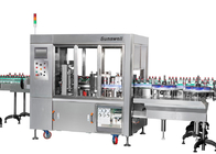 Linear Type Round And Square Bottle Labeling Machine , Sticker Applicator Machine