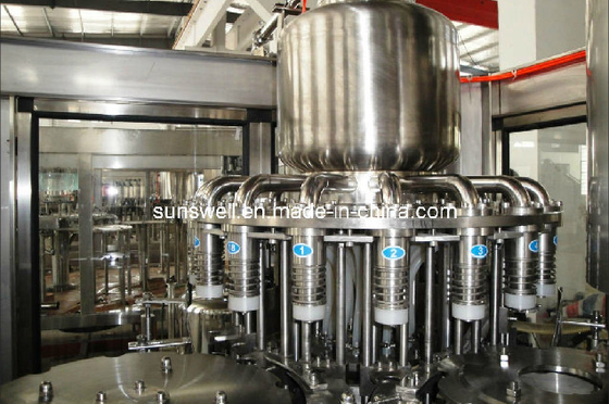 Plastic Bottle Hot Filling Machine 3 In 1 For Fruit Juice Processing