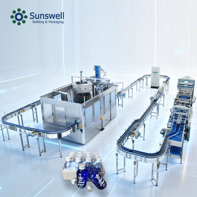 12000BPH 2Oz Glass Bottle Tonic Beverage Filling line