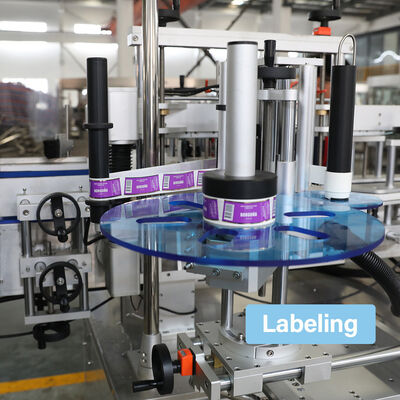 Automatic Glass Bottle Beer 3-in-1 Bottling Machine Washing Filling Sealing Integrated Equipment