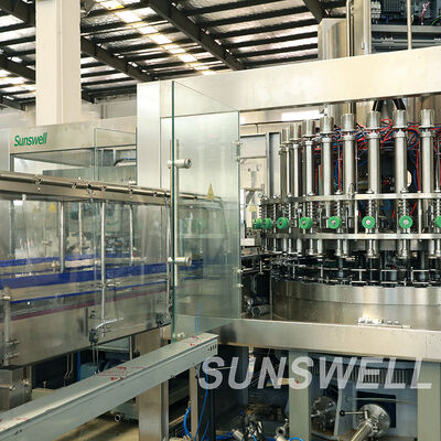 High Speed 18000CPH 200ml Soda Can CSD Canning Filling Line