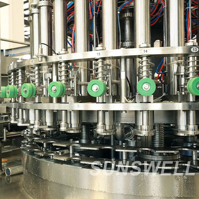 Full Automatic 18000 Cph 200ml CSD Can Filling Sealing Production Line