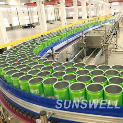 High Speed 18000CPH 200ml Soda Can CSD Canning Filling Line