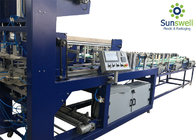 Semi - Automatic Shrink Packaging Equipment , PE Film Bottle Wrapping Machine