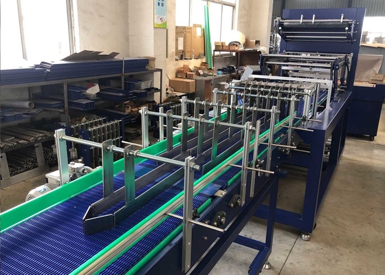 Industrial Shrink Packaging Equipment With 6 Safe Bar For High Capacity