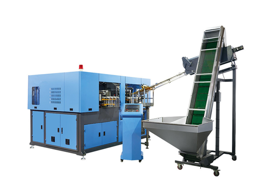 3000BPH - 4000BPH Automatic Blow Molding Machine 4 Cavity Servo Pet Bottle Making Machine