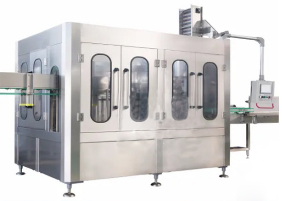 Drinking Soda Water Filling Machines Bottle Washing Rinsing Filling Capping Machine