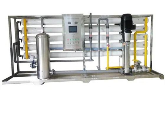 Ultrapure Water System Two Stage RO Water Plant With Sand Carbon Cartridge