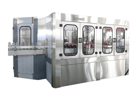 Automatic Beverage Processing Equipment Filling Washing Capping Bottling Packaging