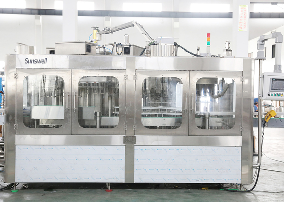 3 In 1 Glass Bottle 40000BPH 750ml Beer Filling Machine