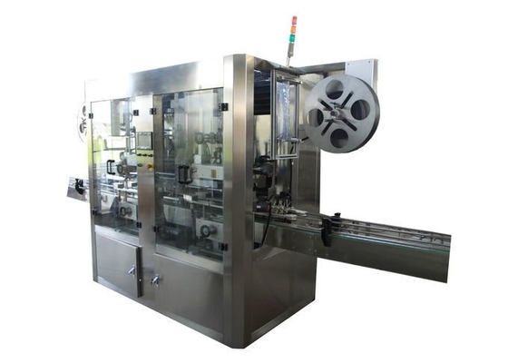 PVC PET Shrink Sleeve SUS304 Bottle Sticker Labeling Machine