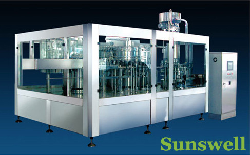 Bottle Juice Juice Filling Machine / Juice And Tea Hot Filling Line