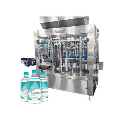 500ml Alcohol Santizer Filling Capping Bottling  Machine