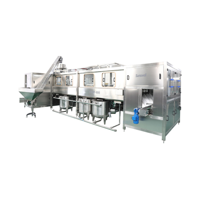 150BPH Gravity Hot Fill Bottling Machine 304 Stainless Steel Structure