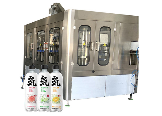 SUS316L Monoblock Soda Bottle Beverage Filling Machine