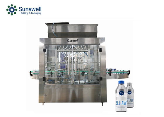 Aluminum Bottle Linear 3 In 1 Filling Machine 4000ml Volume