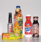 Heat Sensitive PVC / PET / PLA / OPS film Shrink Label for FOOD & Beverage
