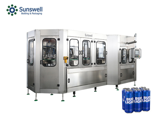 Automatic Beer Can Filling Machine Aluminum Alcohol Capping Machine