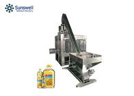 Automatic Edible Oil Filling Machine 330ml Pet Bottle Capping Machine Welding