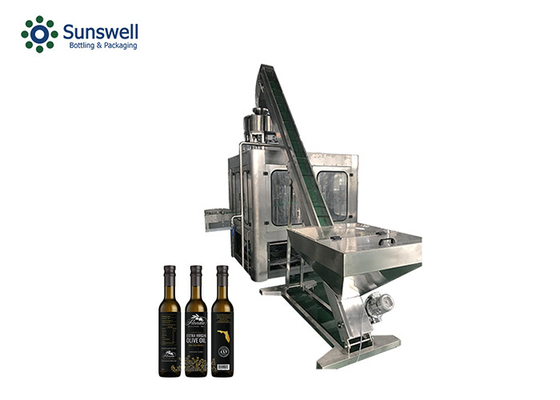 Ariable Pitch Screw Essential Oil Filling Machine 110mm Automatic Olive Oil Bottle Machine