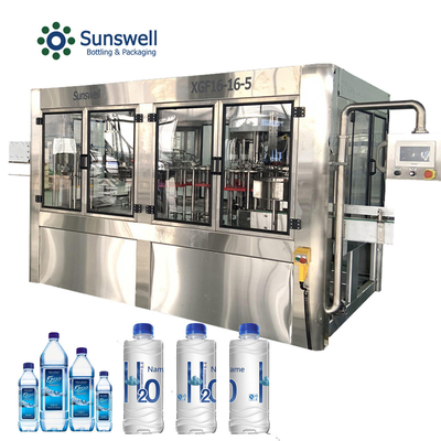 Drinking Mineral Water Filling Machines 220V Production Line 5000BPH