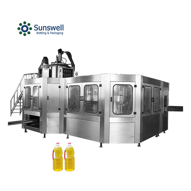 High Speed Edible Oil Filling Machine 1000bph Automatic Liquid