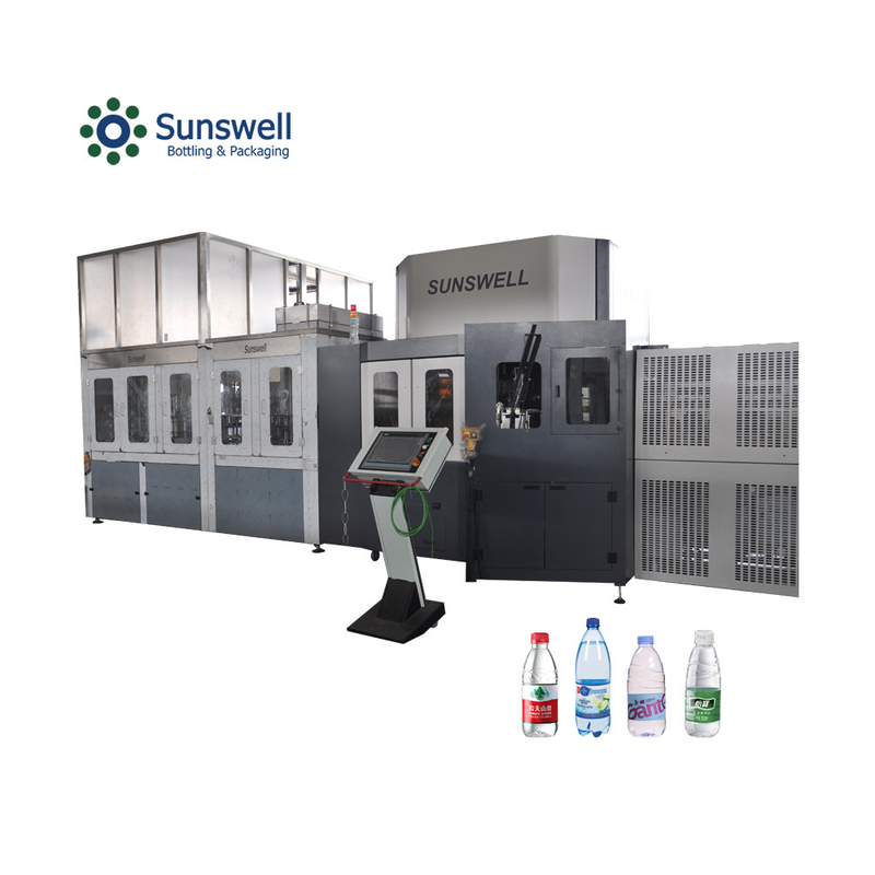 Sunswell Blow Water Bottles Filling Machines 2L Cap Combi Line