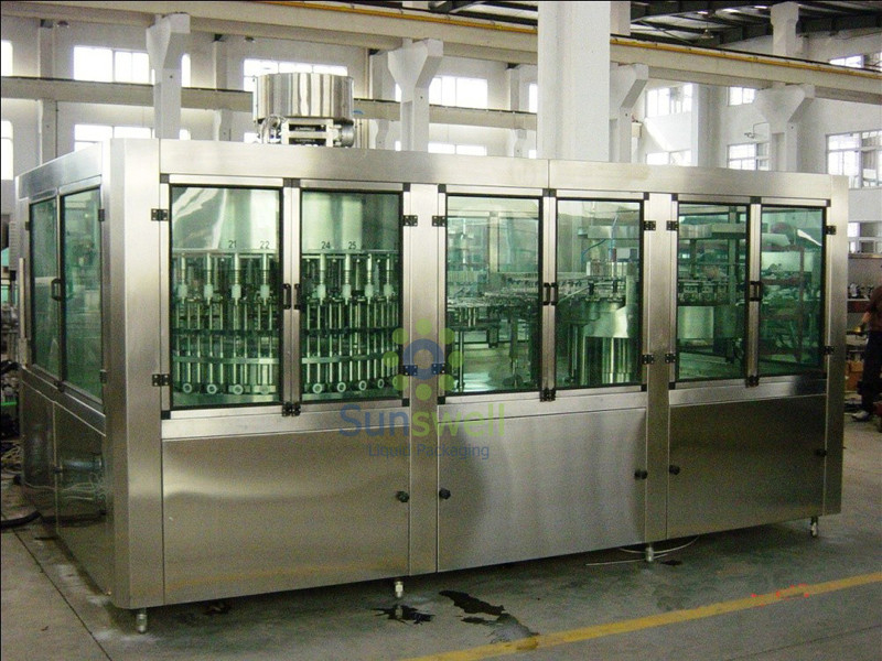 Full Automatic Water Filling Machines For Bottled Mineral Water With 24 Heads