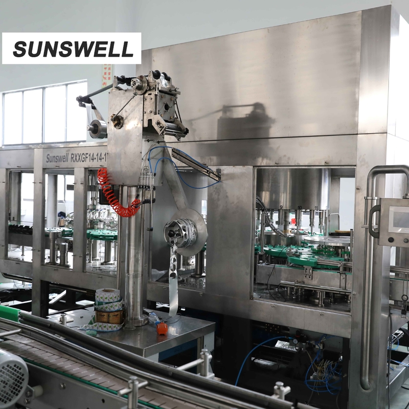 Plastic Bottling Juice Filling Machine / Production Line For Tea