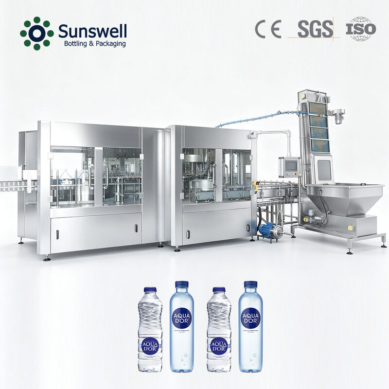 High‑Speed 24000BPH 500ml Drinking Water Bottling Line for PET Bottles