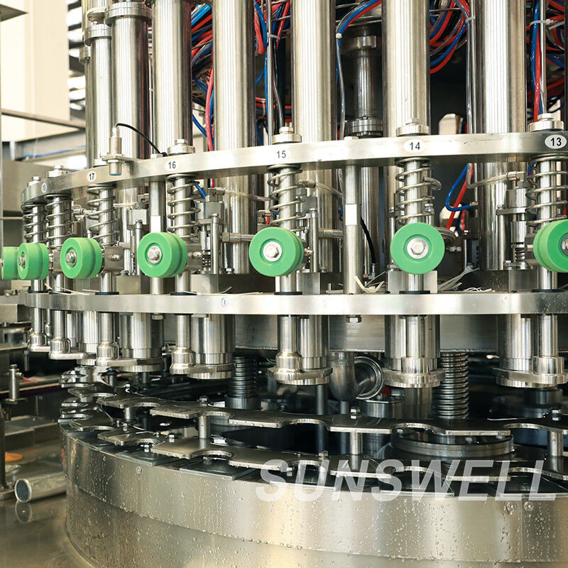 Full Automatic 18000 Cph 200ml CSD Can Filling Sealing Production Line