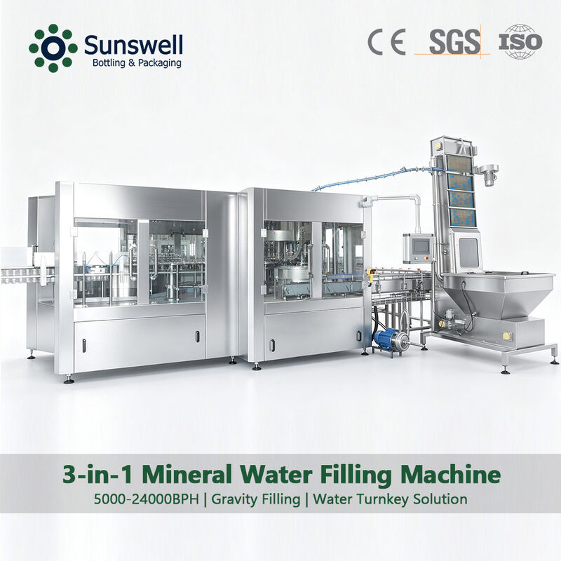 High-Speed Automatic Bottle Filling Machine for Efficient Production