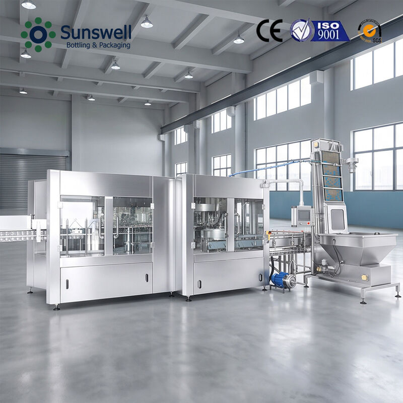 Complete 24000BPH 500ml PET Water Filling Line