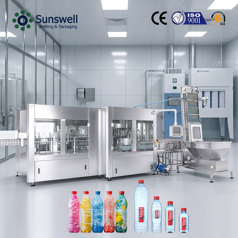 High Speed 24000BPH 500ml Water Bottling Line