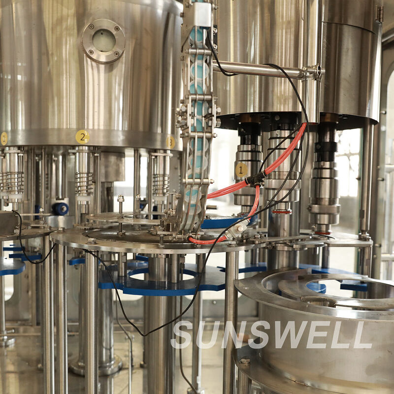 Small Pet Bottle Pure Water Production Line with Washing Filling and Capping