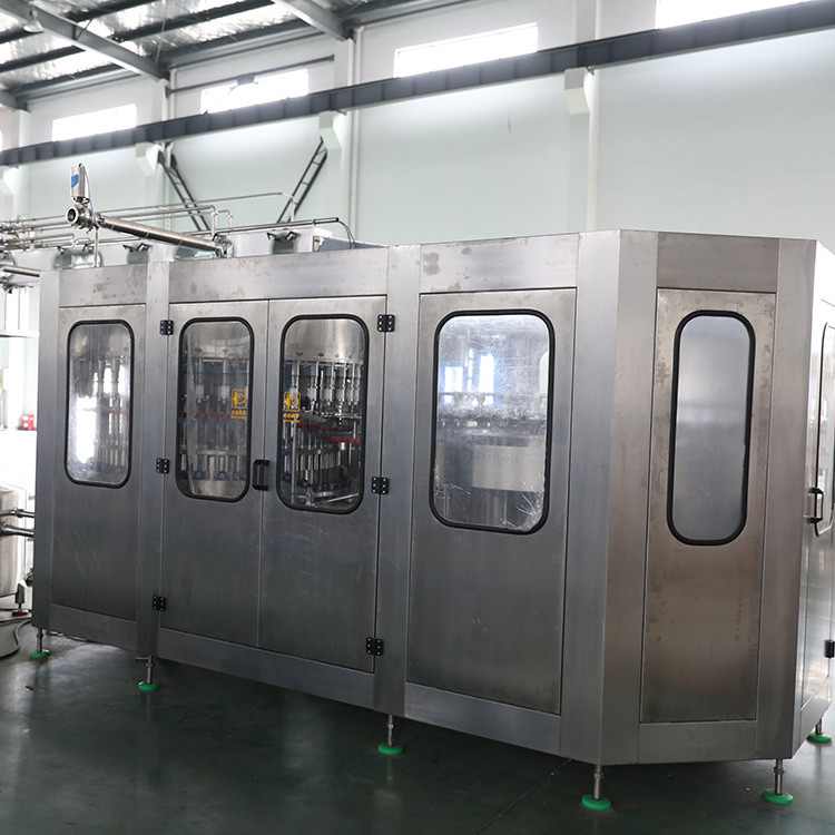 Water Rinsing Filling Capping 3 In 1 Monoblock Bottling Machine Full Automatic