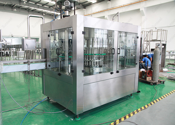 Pure / Mineral Packaged Drinking Water Filling Machine Full Automatic Low Noise