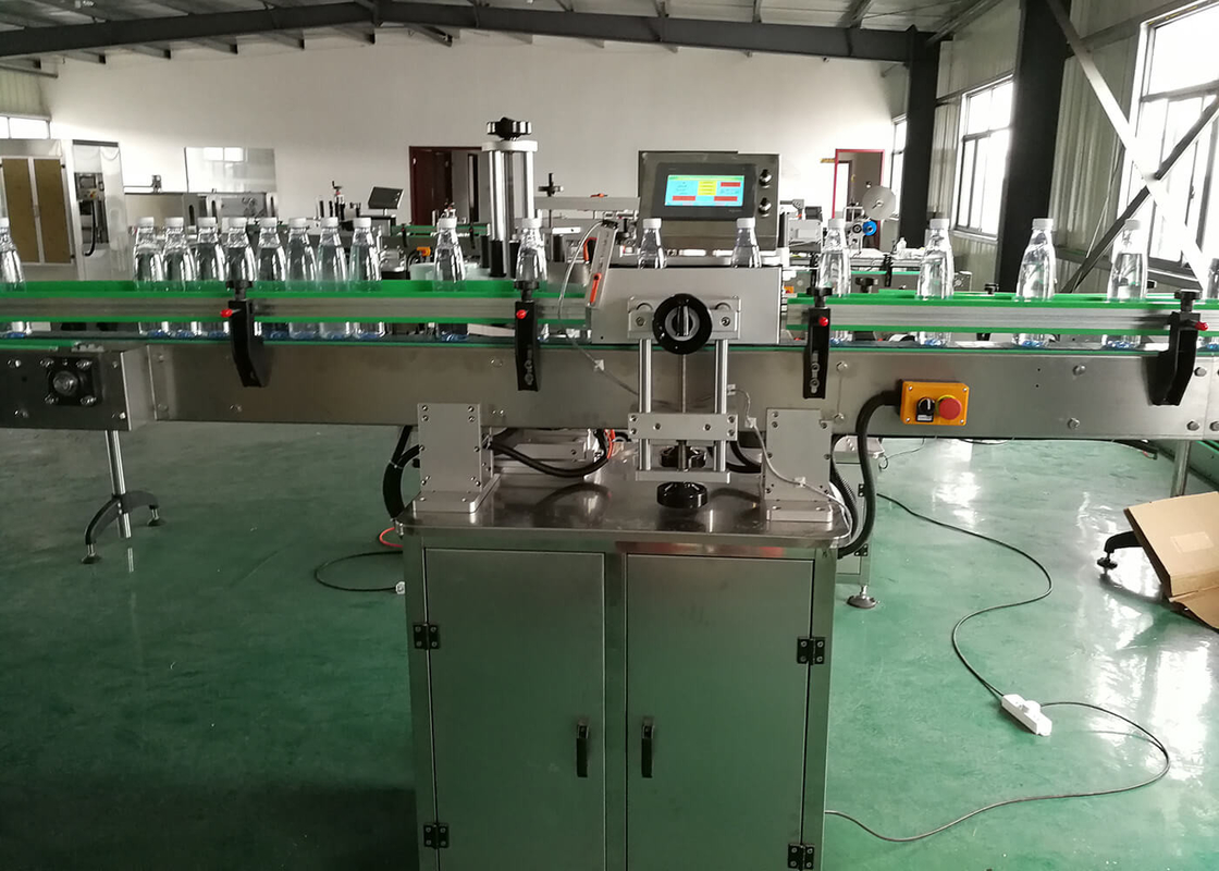 Automatic Self Adhesive Sticker Labeling Machine For Plastic Glass Bottles