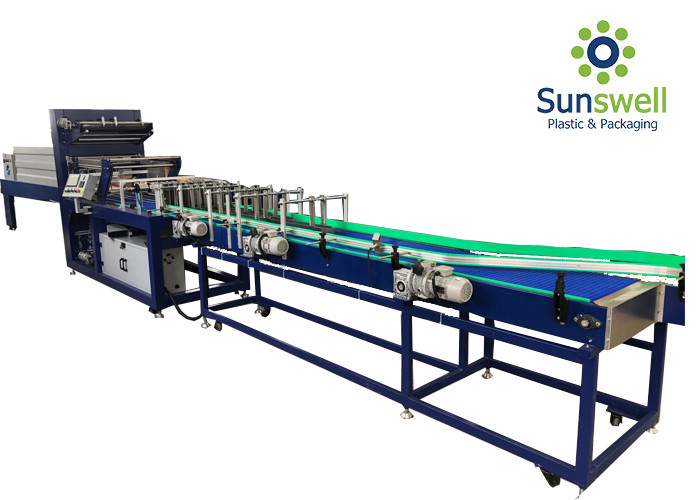 Hi Speed Sealing Shrink Packaging Equipment For Wrap Packaging With Pad Or Tray