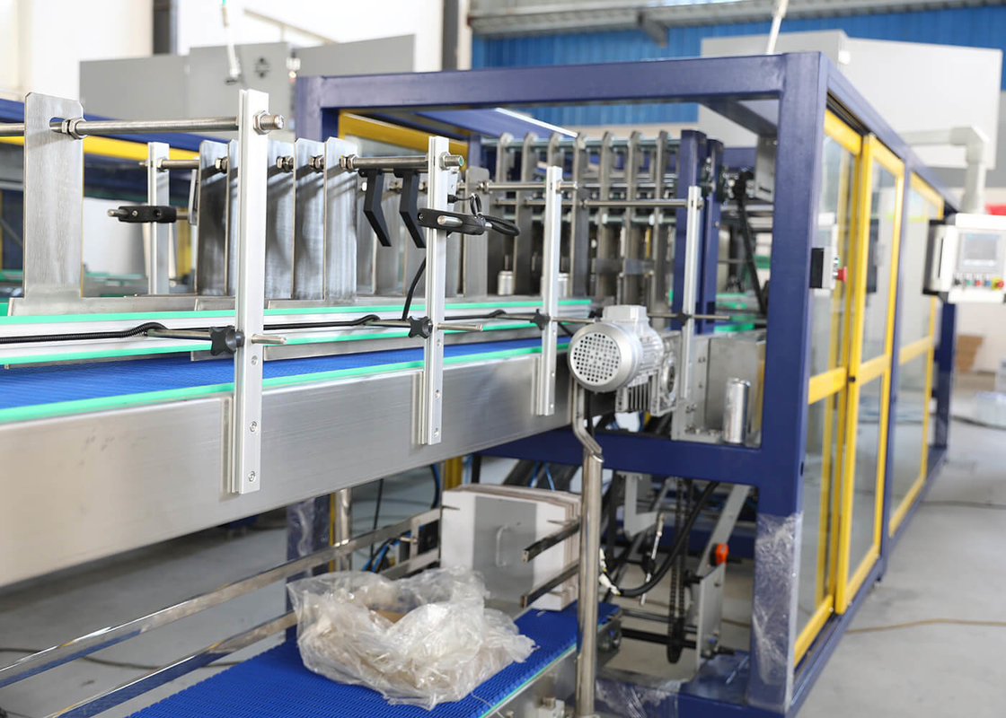 Automatic Beverage Bottle Wrap Packing Machine For Heat Shrink PE Film