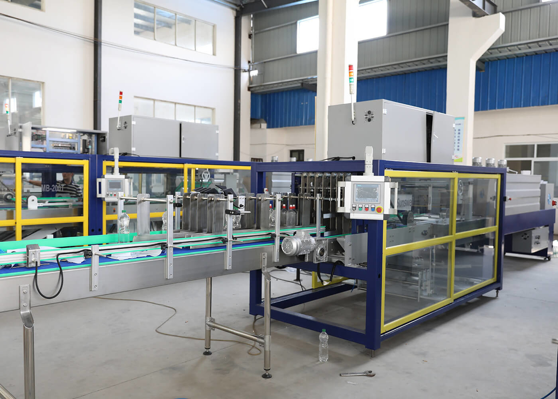 CE SGS PE Film Shrink Packaging Equipment , Heat Shrink Packaging Machine