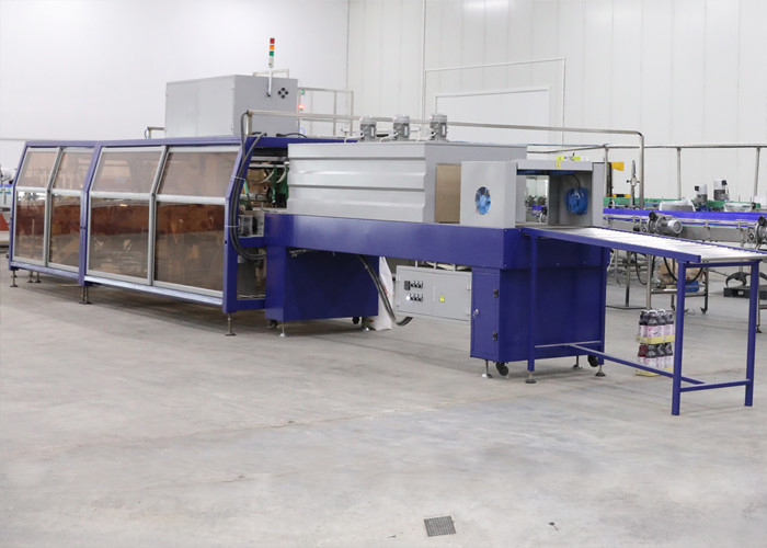 Beverage Automatic Stretch Film Wrapping Machinery With High Capacity