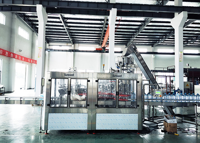 Fast Automatic Spring Water Filling Line Purification And Bottling Production